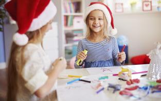 Petite fille noel