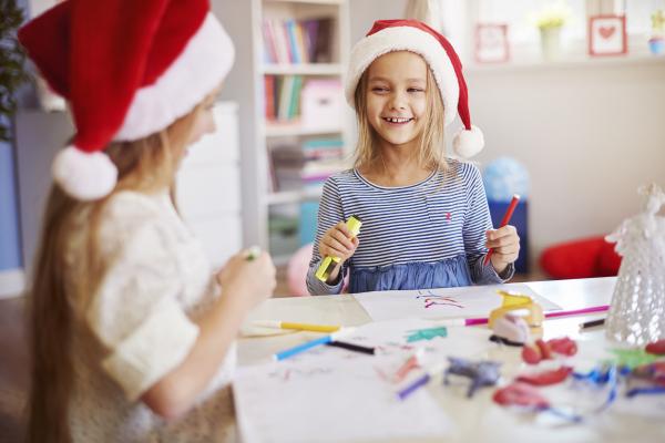 Petite fille noel