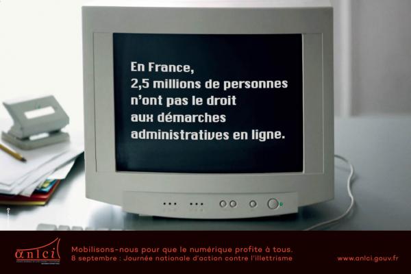 lutte illettrisme numerique