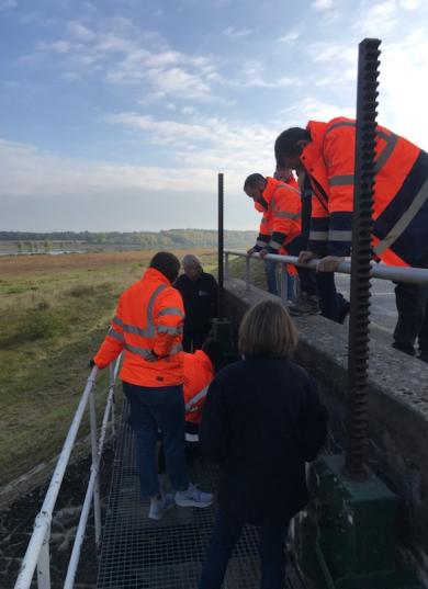 visite des ouvrages surveillance des digues