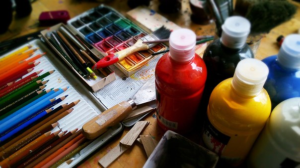 peinture. Crédit photo : Pixabay