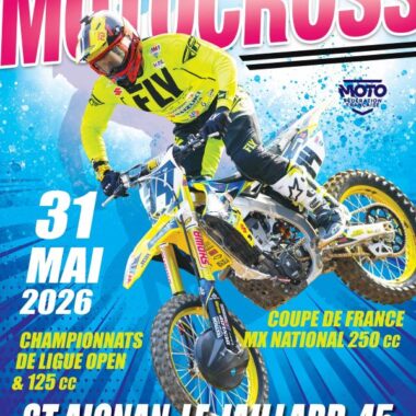 Motocross Saint Aignan le Jaillard. Crédit photo : Facebook