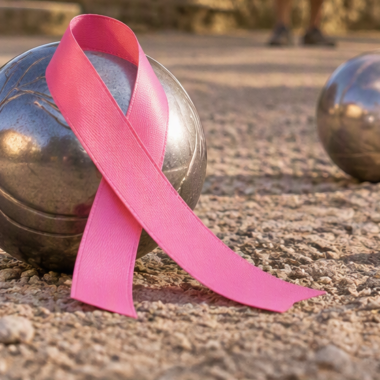 Octobre rose - Pétanque. Crédit photo : COPILOT