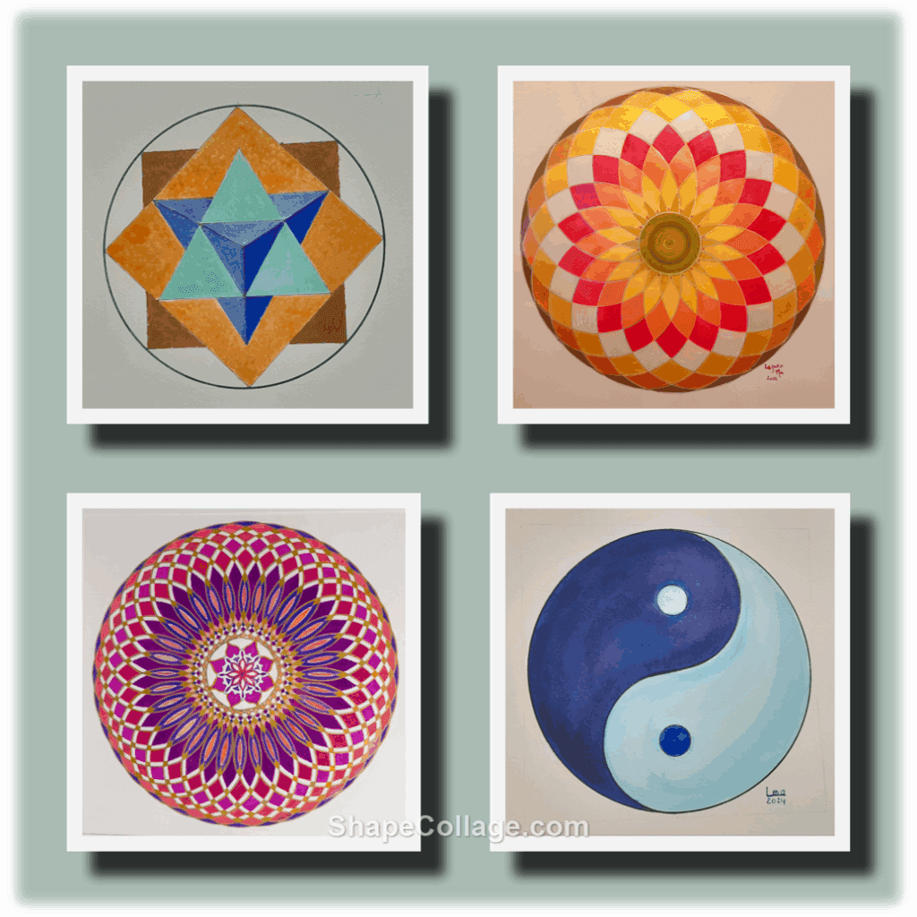 Géométrie artistique. Crédit photo : MARIE ANGE LAZARO