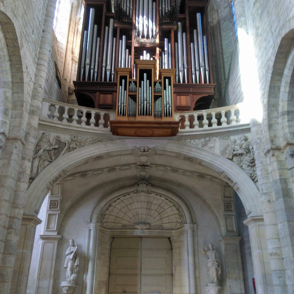 Orgue abbatiale. Crédit photo : CC Val de Sully
