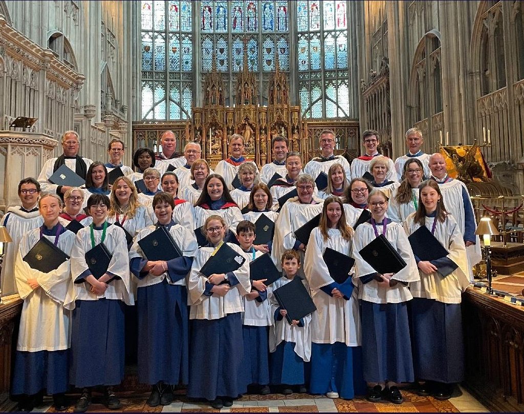 Chorale Abbaye Fleury. Crédit photo : Chorale paroisse Westbury on Trym