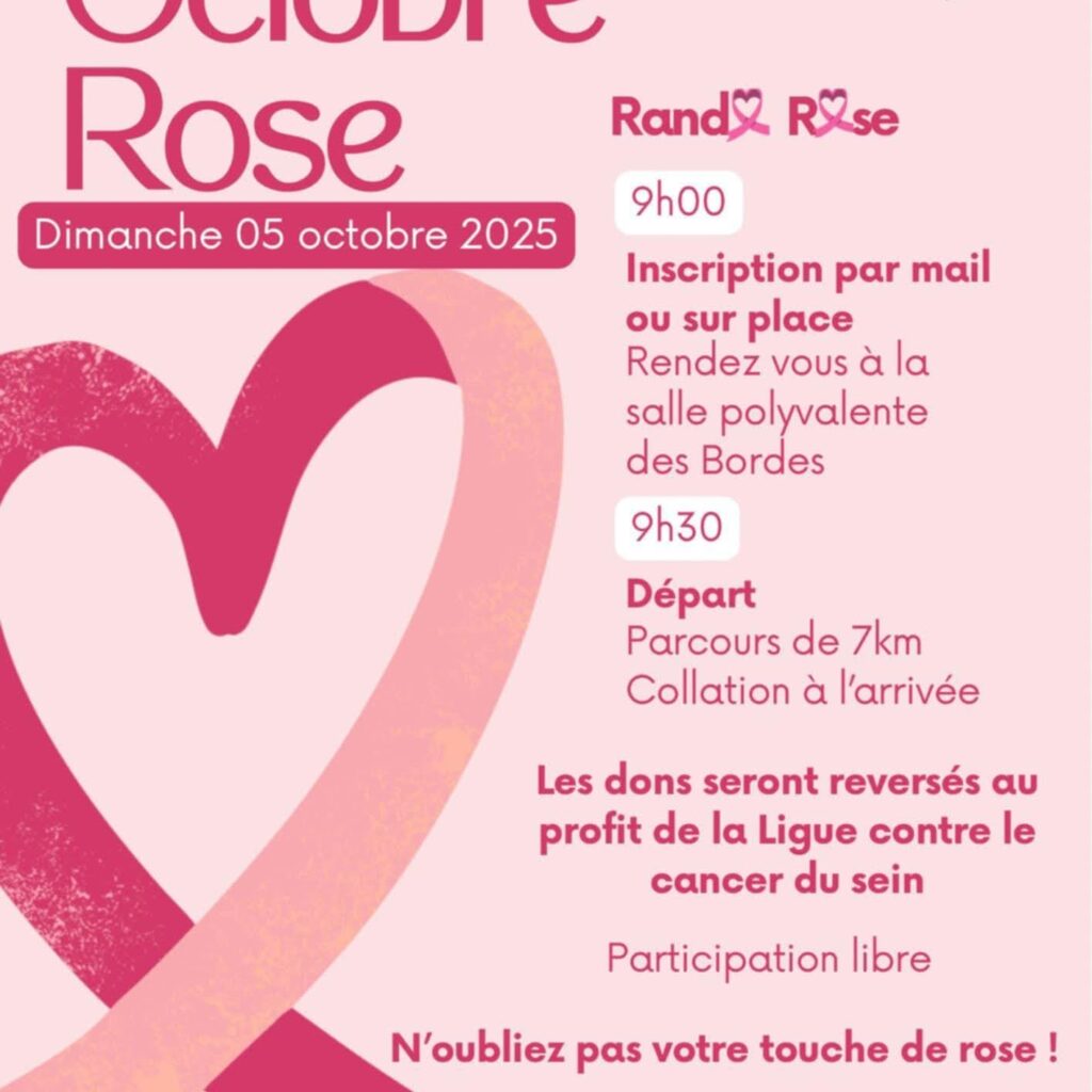 Octobre Rose(1). Crédit photo : CMULQUIN