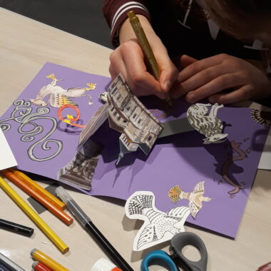 atelier pop up 22 décembre (crédits Communauté de communes du Val de Sully). Crédit photo : CC Val de Sully