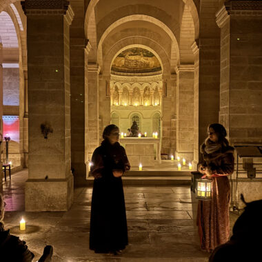 Visite nocturne. Crédit photo : RR