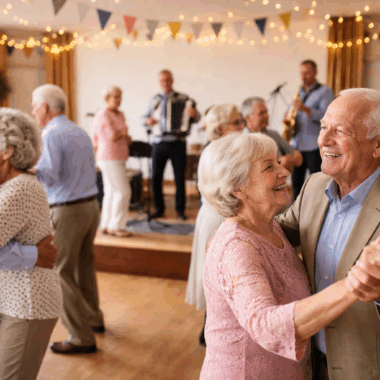 Thé dansant. Crédit photo : IA