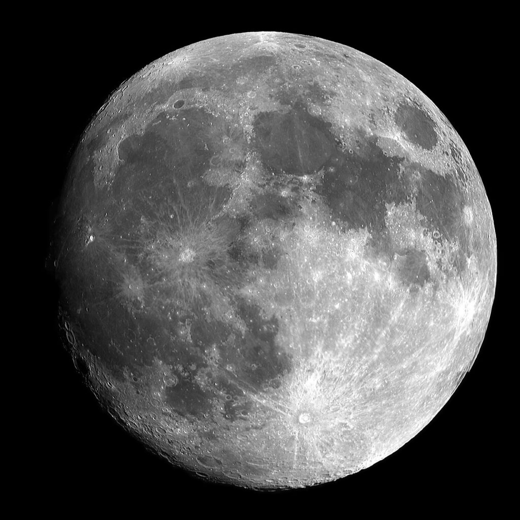 Lune. Crédit photo : PIXABAY