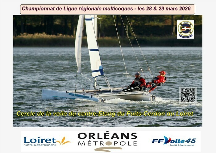 Régate de ligue multicoque_1. Crédit photo : Cercle de la voile du centre