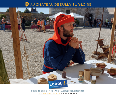 Les-medievales-de-Sully---2e-edition---2026---vie-quotidienne. Crédit photo : JS