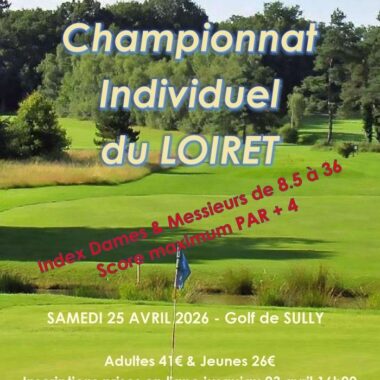 Championnat individuel de golf_1. Crédit photo : Image élaborée par le Comité. Sans droit.