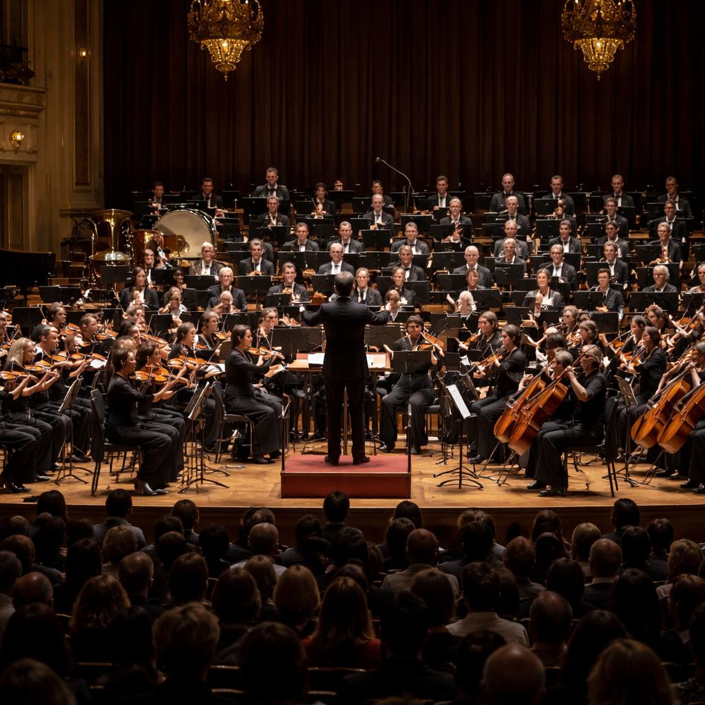 concert symph. . Crédit photo : IA Generate