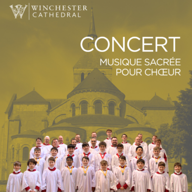 Concert flyer for tour - CAT VERSION. Crédit photo : Winchester Cathedral