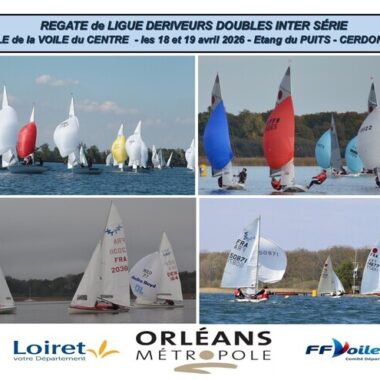 Régate inter série dériveurs doules_1. Crédit photo : Cvcentre