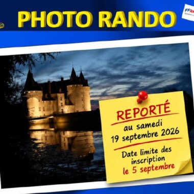 Photo Rando 19 sept. Crédit photo : randonneurs sullylois