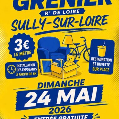 vide grenier hand. Crédit photo : Facebook Sully Handball