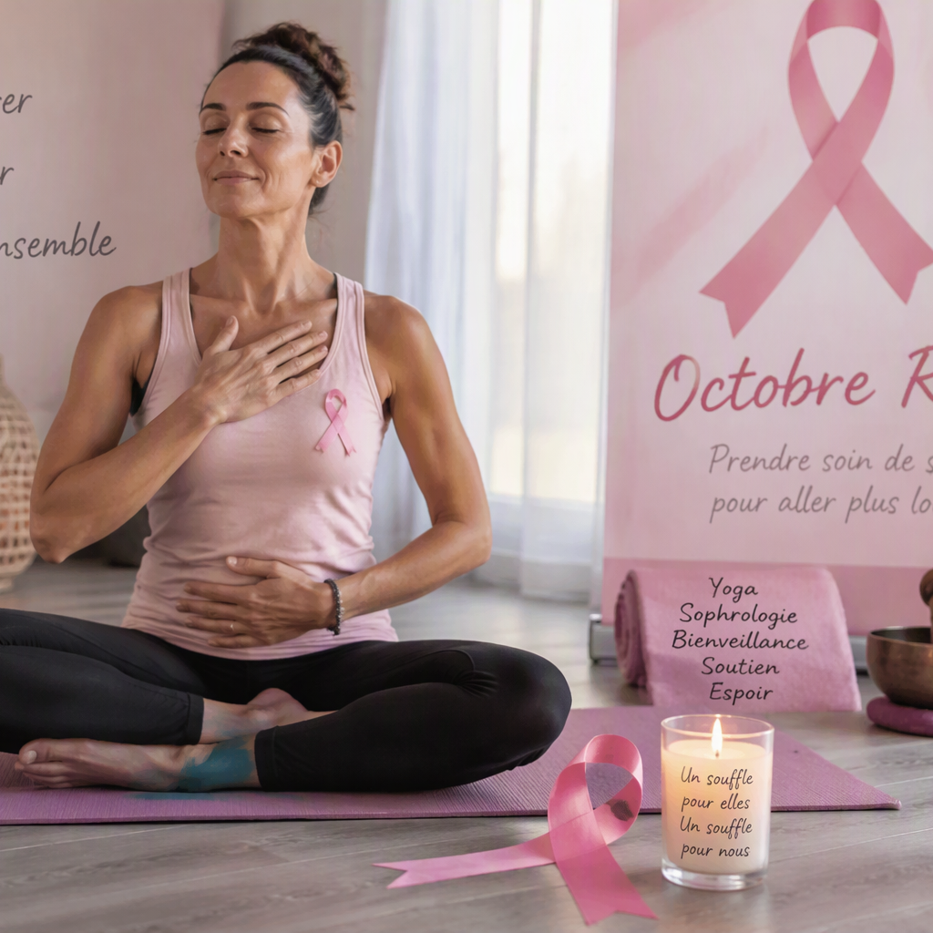 Octobre rose - Bien-être. Crédit photo : COPILOT